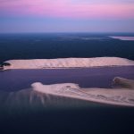 photo aerienne du bassin d’arcachon de stephane scotto