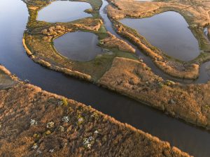 photo aerienne du bassin d’arcachon de stephane scotto