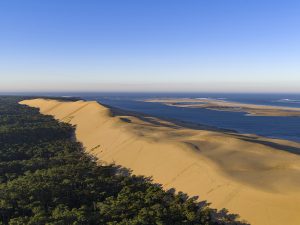 photo aerienne du bassin d’arcachon de stephane scotto
