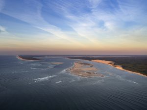 photo aerienne du bassin d’arcachon de stephane scotto