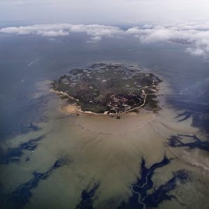photo aerienne du bassin d’arcachon de stephane scotto