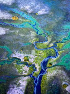 ancre de chine photo aerienne bassin d'arcachon scotto