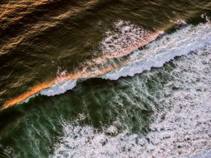 Vagues plage du Cap Ferret