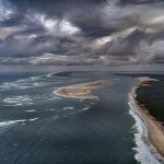 photo aerienne du bassin d’arcachon de stephane scotto