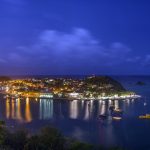 Port de Gustavia by night