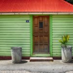 Le centre de Gustavia a su conserver un style créole -Saint-Barthélémy.
