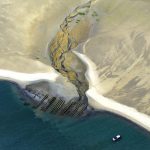 Photo aerienne du banc d'arguin sur le bassin d'arcachon par stephane scotto