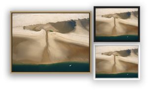 photo aérienne du Bassin d'Arcachon par Stéphane Scotto photographe