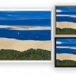 photo aérienne du Bassin d'Arcachon par Stéphane Scotto photographe
