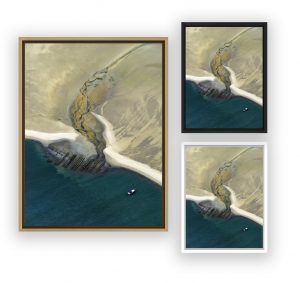 photo aérienne du Bassin d'Arcachon par Stéphane Scotto photographe