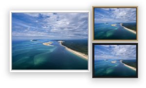 photo aérienne du Bassin d'Arcachon par Stéphane Scotto photographe