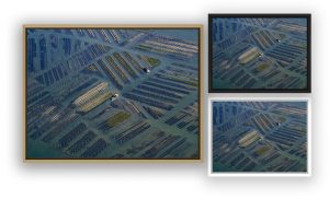 photo aérienne du Bassin d'Arcachon par Stéphane Scotto photographe