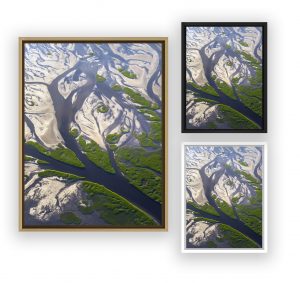 photo aérienne du Bassin d'Arcachon par Stéphane Scotto photographe