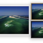 photo aérienne du Bassin d'Arcachon par Stéphane Scotto photographe