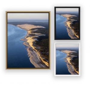 photo aérienne du Bassin d'Arcachon par Stéphane Scotto photographe