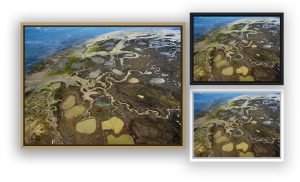 photo aérienne du Bassin d'Arcachon par Stéphane Scotto photographe