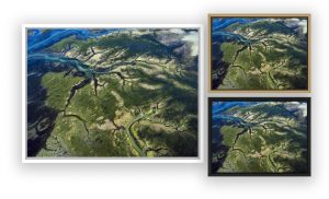 photo aérienne du Bassin d'Arcachon par Stéphane Scotto photographe