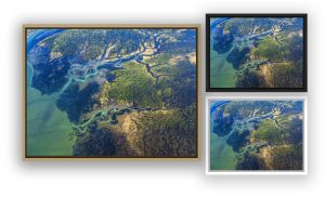 photo aérienne du Bassin d'Arcachon par Stéphane Scotto photographe