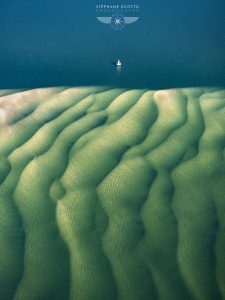 Photo aérienne du Bassin d'Arcachon par Stéphane Scotto Photographe