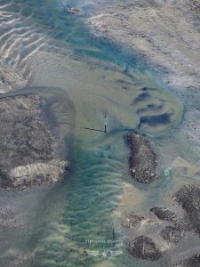 photo aerienne du Bassin d'Arcachon par le photographe Stéphane Scotto