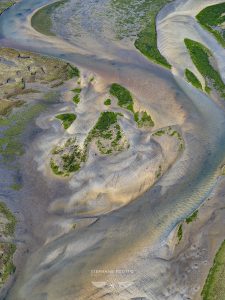 Photo aerienne du Bassin d'Arcachon par le phptographe Stephane Scotto