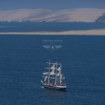 Le trois mats Belem en visite dans le Bassin d'Arcachon