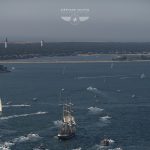Le trois mats Belem en visite dans le Bassin d'Arcachon