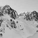 Paysage des hautes pyrénées, au niveau de Cauterets et du parc Naturel