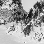 Paysage des hautes pyrénées, au niveau de Cauterets et du parc Naturel