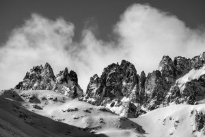 Paysage des hautes pyrénées, au niveau de Cauterets et du parc Naturel