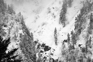 Paysage des hautes pyrénées, au niveau de Cauterets et du parc Naturel