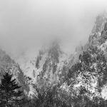 Paysage des hautes pyrénées, au niveau de Cauterets et du parc Naturel