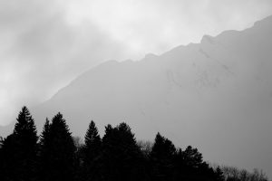 Paysage des hautes pyrénées, au niveau de Cauterets et du parc Naturel