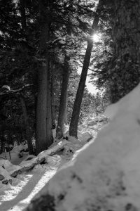 Lac de Gaube, pont d'Espagne. Paysage des hautes pyrénées, au niveau de Cauterets et du parc Naturel