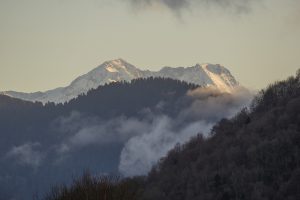 Paysage des hautes pyrénées, au niveau de la Valée du Louron