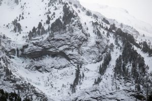 Paysage des hautes pyrénées, au niveau de Piau Engaly
