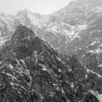 Paysage des hautes pyrénées, au niveau de Piau Engaly