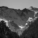 Paysage des hautes pyrénées, au niveau de Saint Lary