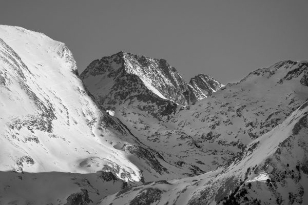 Paysage des hautes pyrénées, au niveau de Saint Lary