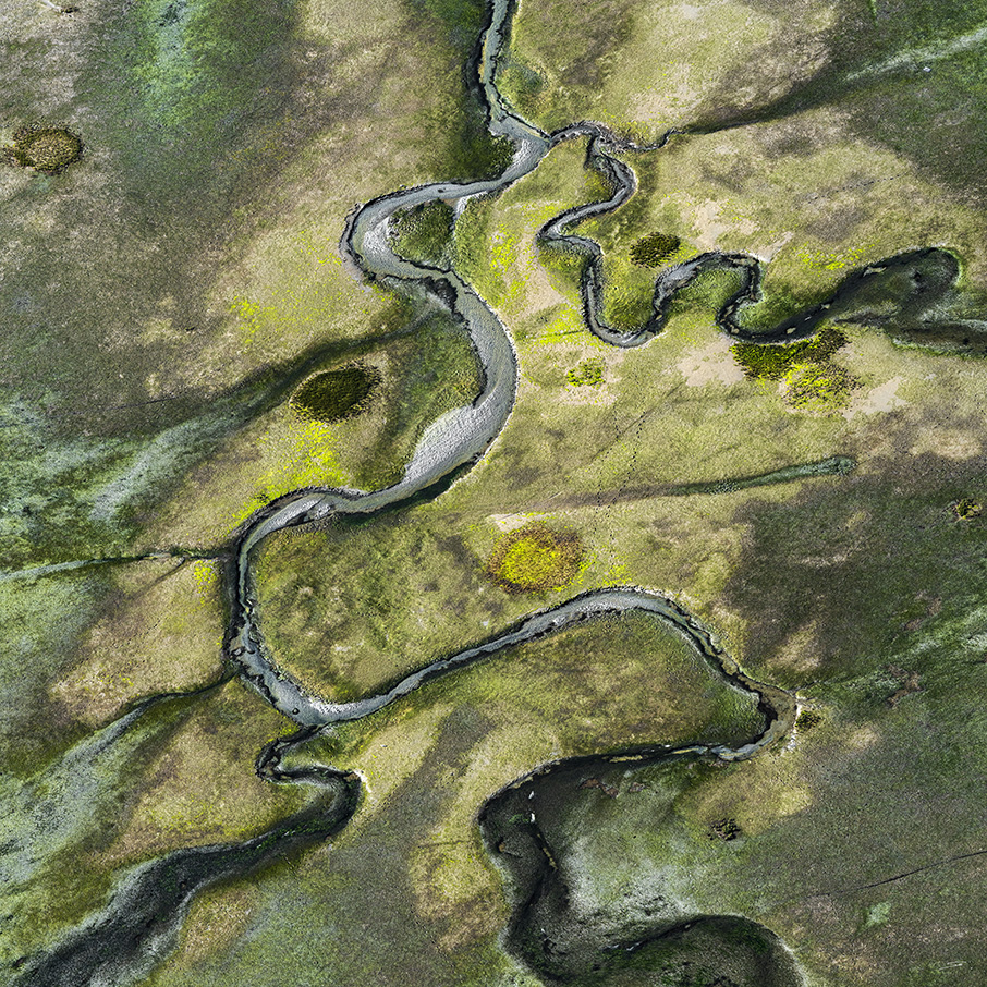 photo aerienne du bassin d'arcachon de Stephane Scotto