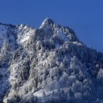 Prise de vue des montagnes de Cauterets dans les Hautes Pyrénées