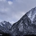 Prise de vue des montagnes de Cauterets dans les Hautes Pyrénées