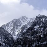 Prise de vue des montagnes de Cauterets dans les Hautes Pyrénées