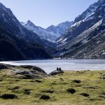 Prise de vue des montagnes de Cauterets dans les Hautes Pyrénées