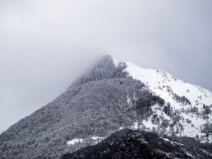 Prise de vue des montagnes de Cauterets dans les Hautes Pyrénées