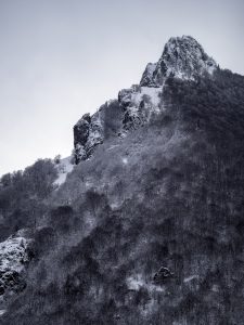 Prise de vue des montagnes de Cauterets dans les Hautes Pyrénées