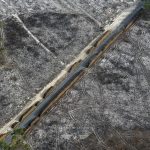 photo aérienne de la foret de la Teste de Buch après les incendies