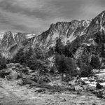 Prise de vue des montagnes de Cauterets dans les Hautes Pyrénées