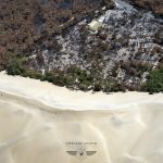 photo aérienne des incendies de la forêt de la Teste de Buch