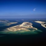 photo aérienne du Bassin d'Arcachon et du Banc d'Arguin par le photographe Stéphane Scotto